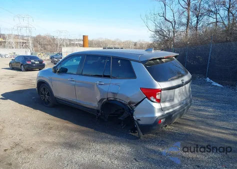 2021 Honda Passport Awd Sport from USA, damaged, VIN 5FNYF8H21MB039774